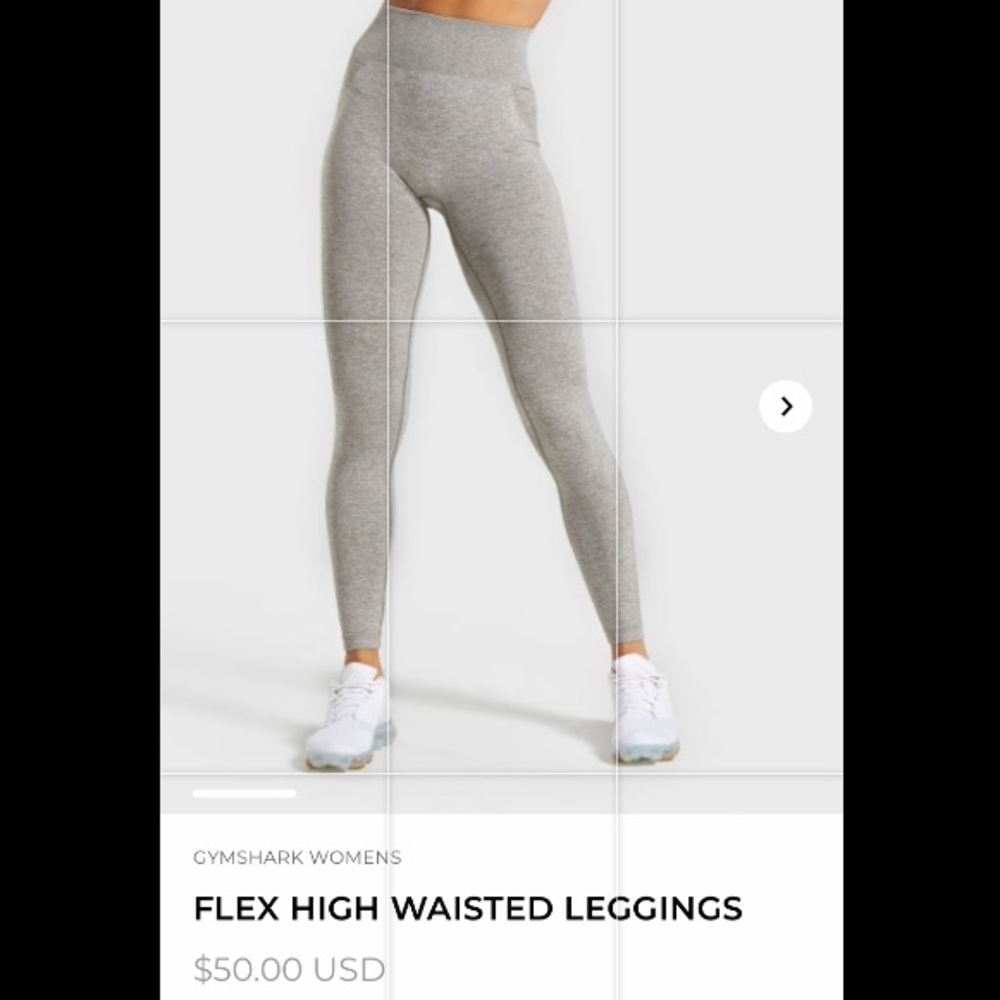 GYM SHARK Women’s Flex High Waisted Leggings